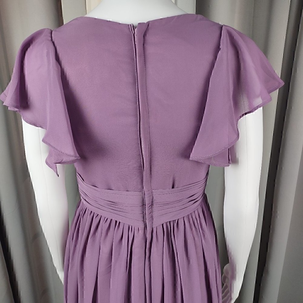 Inweddingdress (Enjoy) Bridesmaid Lavender Dress Size 4 Approximate - Picture 4 of 13